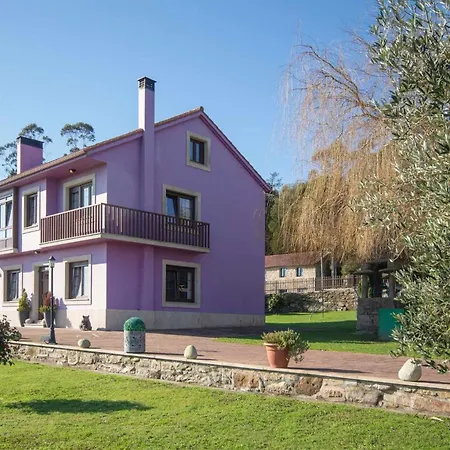 別荘 Ag Casa De Aldea Laxe Con Jardin Y Playa A 7km *